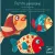 Djeco: Little Big room 3D-s függödísz - Halak - Little fishes