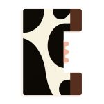 Djeco: Little Big room Állatdekor betű - E - Graphic animal letter