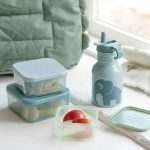 Done by Deer snack doboz szett, 3 db, Deer Friends, púder