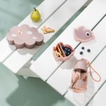 Done by Deer ebéddoboz, snack doboz és mini szívószálas kulacs szett, Playground, púder