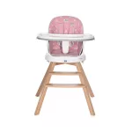Lorelli Napoli forgatható etetőszék - Pink bears