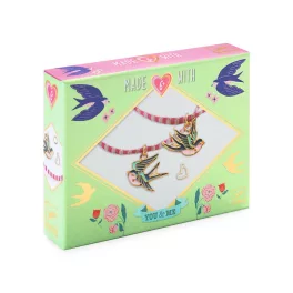   Djeco Ékszerkészítő készlet - Páros madarak - Bird Ribbons