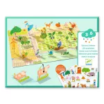 Matricázós sztorik, 3D - Élet vidéken - Lift-up stickers - Farm