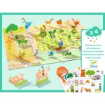 Matricázós sztorik, 3D - Élet vidéken - Lift-up stickers - Farm