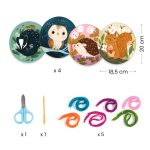 Djeco - Varrás és hímzés - Fűzőcske - Bevezetés a varrás világába