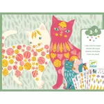 Djeco: Design by Matricázó képkészítés - Cicák és macskák - Elodie’s cute cats