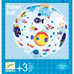 Djeco Felfújható labda - Halacskák - Fishes ball