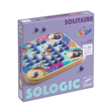 Djeco - Logikai játék - Szoliter - Solitaire