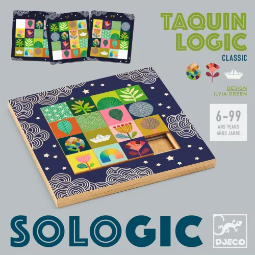 Djeco: Animambo Logikai játék - Lapkamozgató képkirakó - Taquin Logic