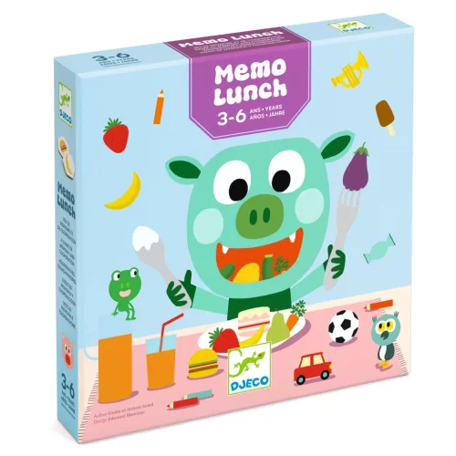 Djeco Memóriajáték - Vacsora - Memo lunch