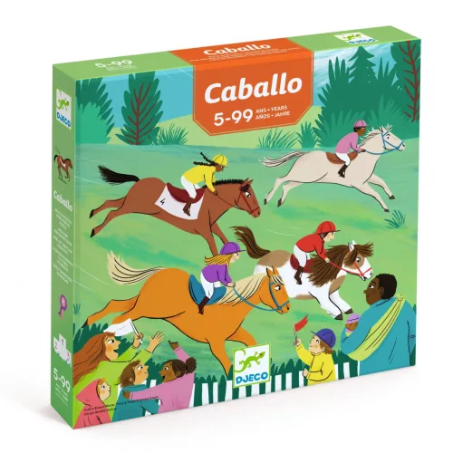 Djeco - Társasjáték - Lóverseny - Caballo