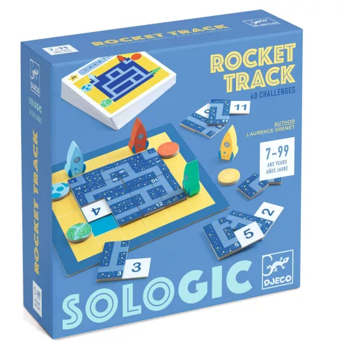 Logikai játék - Útkereső - Track Puzzle