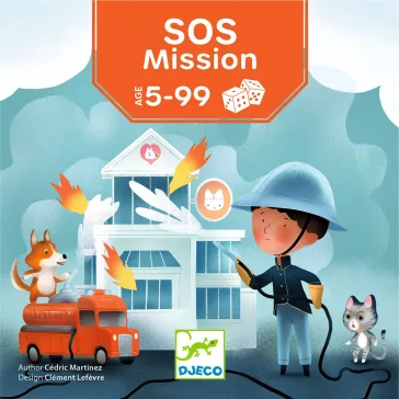 Djeco - Társasjáték - Állati kockázat - Pets Rescue