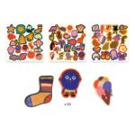 Djeco Matricák - Tréfálkozók! 60 filcmatrica