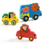 Djeco - Formaillesztő és guruló - Színek - Puzz and roll Color