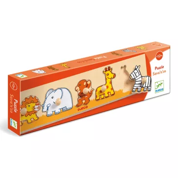 Djeco - Formaillesztő, formaberakó - Szavanna - Savanna