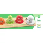 Djeco Formaillesztő, formaberakó - Vega fejecskék - Vegi'n'Co