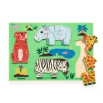 Djeco - Képkirakó - Állatforma - Coucou Tigre