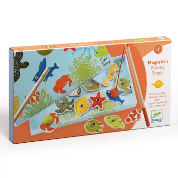   Djeco Horgász játék - Trópusi horgászat - Tropical fishing