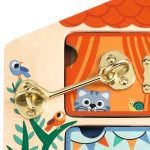 Djeco Ügyesítő játék - Bezár-kinyit - Cabanalock