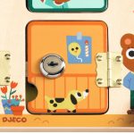 Djeco Ügyesítő játék - Bezár-kinyit - Cabanalock