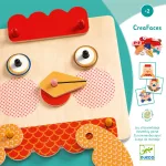 Djeco Szerelő játék - CreaFaces