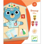Djeco Képkirakó - Dressup mix