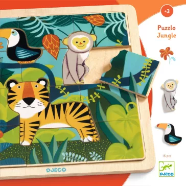 Djeco Képkirakó, puzzle - Dzsungel puzzle
