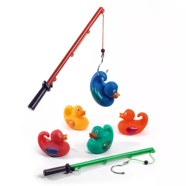   Djeco Horgász játék - Szivárványos kacsák - Rainbow fishing ducks