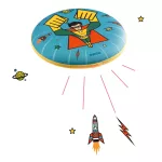 Djeco Frizbi - Repülő hős - Disque volant Flying Hero