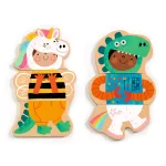 Djeco Mágneses képkirakó - Fancy up