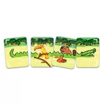 Djeco - Kártyajáték - Krokodil safari - Safari Croco