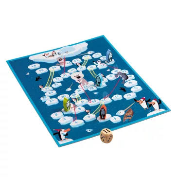   Djeco Társasjáték klasszikus - Kígyók és létrák - Snake and ladders