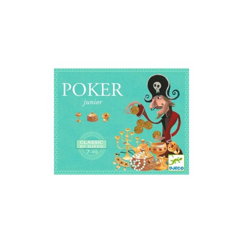 Djeco - Póker - Poker Junior - Társasjáték klasszikus