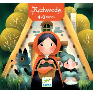 Djeco Társasjáték - Piroska és a farkas - Redwoods