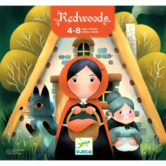 Djeco Társasjáték - Piroska és a farkas - Redwoods Djeco Társasjáték - Piroska és a farkas - Redwoods