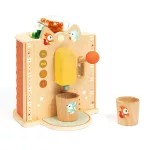 Djeco Kávégép szemes kávéval - Bean-to-cup Espresso - kávéfőző játék