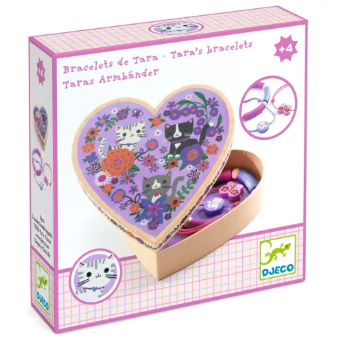 Djeco - Ékszerkészlet - Tara karkötői - Tara's bracelets