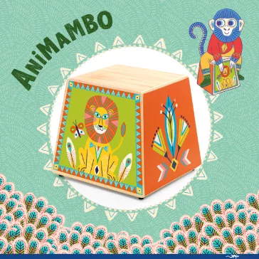 Djeco Animambo Játékhangszer - Perui dobozdob - Cajon