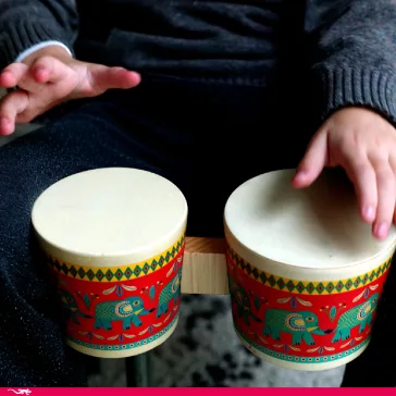 Djeco: Animambo Játékhangszer - Bongo dob - Bongo