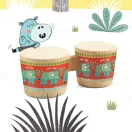 Djeco: Animambo Játékhangszer - Bongo dob - Bongo Djeco: Animambo Játékhangszer - Bongo dob - Bongo
