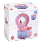 Djeco: Little Big room Zenélő ékszerdoboz - Sellő - Enchanted mermaid