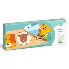 Djeco Formaillesztő, formaberakó - AnimaBasic
