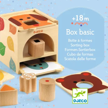 Djeco Formabedobó - Állatos kuckó - BoxBasic
