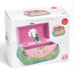 Djeco: Little Big room Zenélő ékszerdoboz - Hintó-tartó - Carriage ride