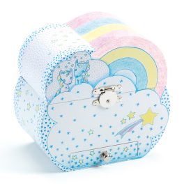   Djeco: Little Big room Zenélő ékszerdoboz - Unikornis álom - Unicorn's dream