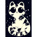 Djeco varázs puzzle - Macskusz - Cuddly cats (50 db)