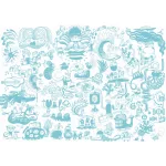 Djeco Varázs puzzle - Elvarázsolt fa - The enchanted tree (50 db)