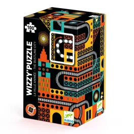   Djeco Optikai puzzle - Városi nyüzsgés - The lively city (100 db)