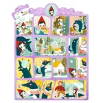 Djeco Mese puzzle - Piroska és a farkas, 35 db-os - Little Red Riding Hood